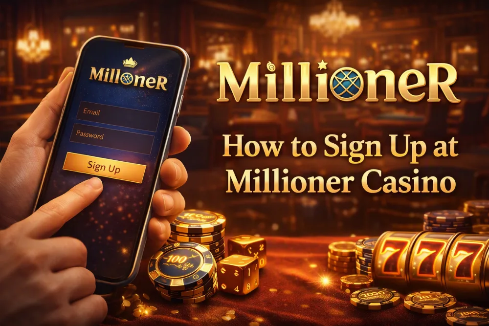 How to Sign Up at Millioner Casino